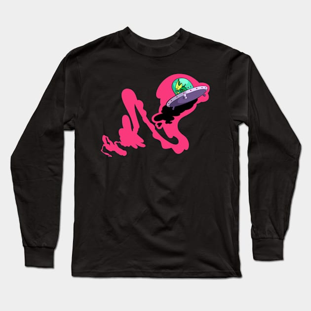 U F Oh No Long Sleeve T-Shirt by Snarkasmic